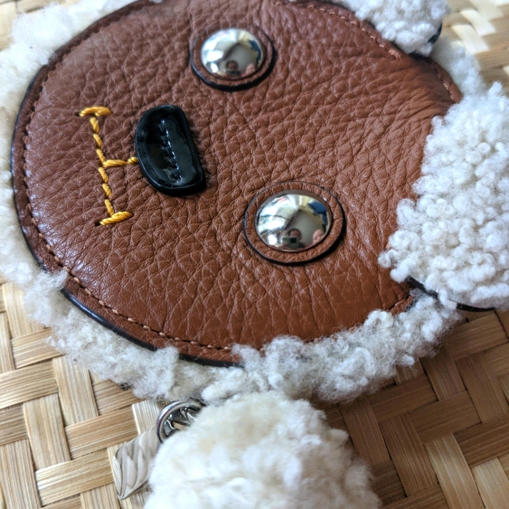 Coach bear coin wallet